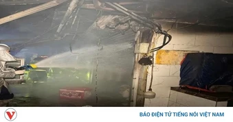 Hà Nội kịp thời khống chế vụ cháy tại chợ Mỹ Đình