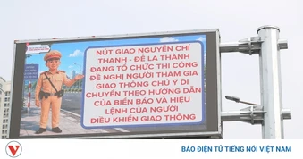 Hà Nội lắp 36 màn hình LED để cập nhật ùn tắc, ngập úng theo thời gian thực