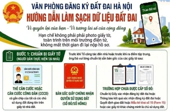 Hà Nội mở cao điểm 45 ngày đêm hoàn thiện cơ sở dữ liệu hơn 4 triệu 150 nghìn thửa đất