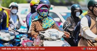 Hà Nội mưa dông, nắng nóng xuất hiện trở lại ở Trung Bộ
