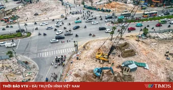 Hà Nội phân luồng nút La Thành - Nguyễn Chí Thanh từ 18/5 để thi công Vành đai 1