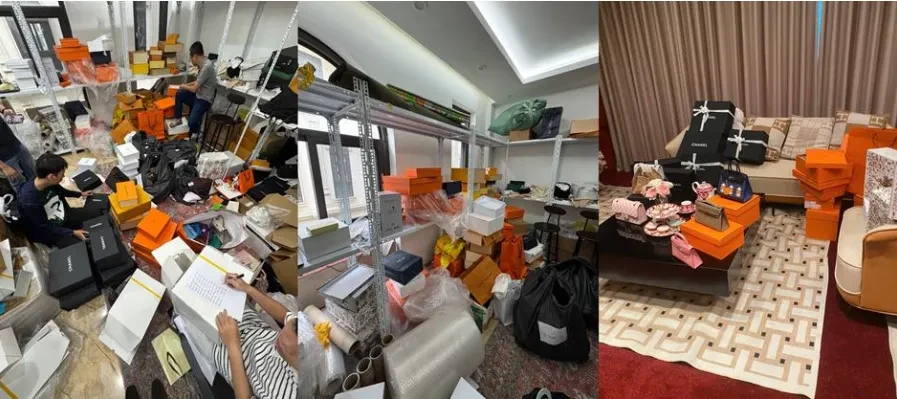 Hà Nội: Phát hiện hàng chục túi xách, giày dép nghi giả mạo thương hiệu nổi tiếng Hà Nội: Phát hiện hàng chục túi xách, giày dép nghi giả mạo thương hiệu nổi tiếng