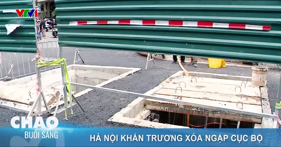 Hà Nội "nước rút" đẩy nhanh tiến độ 12 công trình chống ngập trước mùa mưa bão Hà Nội "nước rút" đẩy nhanh tiến độ 12 công trình chống ngập trước mùa mưa bão