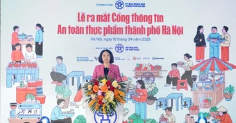 Hà Nội ra mắt Cổng thông tin an toàn thực phẩm