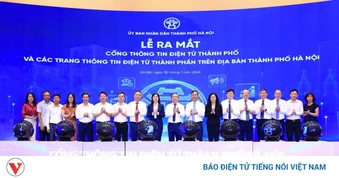Hà Nội ra mắt Cổng Thông tin điện tử thành phố và 140 trang thông tin thành phần