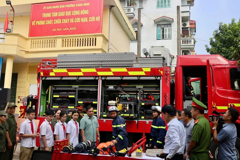 Hà Nội: Ra mắt Trung tâm trải nghiệm cộng đồng PCCC Hà Nội: Ra mắt Trung tâm trải nghiệm cộng đồng PCCC