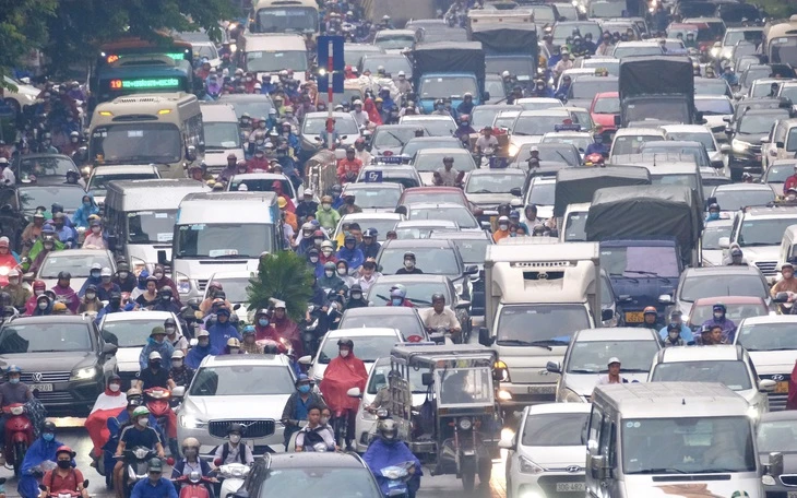 Hà Nội rào chắn 1.200m đường Nguyễn Trãi để làm dự án chống ngập Hà Nội rào chắn 1.200m đường Nguyễn Trãi để làm dự án chống ngập