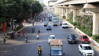 Hà Nội rào chắn hơn 1km đường Nguyễn Trãi