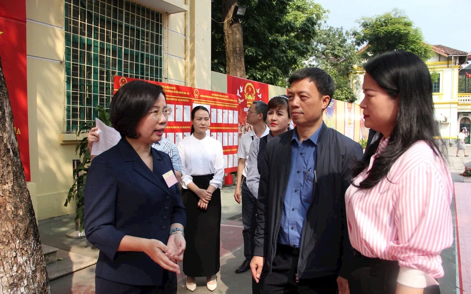 Hà Nội: Sẵn sàng cho hơn 6 triệu cử tri tham gia bầu cử Hà Nội: Sẵn sàng cho hơn 6 triệu cử tri tham gia bầu cử