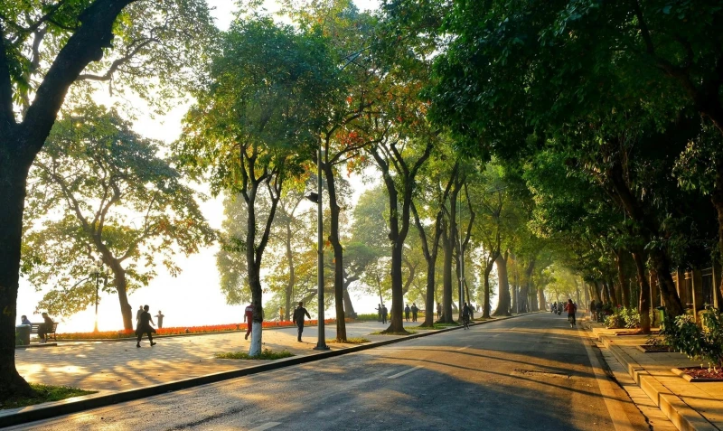 Hà Nội sáng sương mù sau hửng nắng nhẹ, Nam Bộ trời nóng 35 độ C Hà Nội sáng sương mù sau hửng nắng nhẹ, Nam Bộ trời nóng 35 độ C