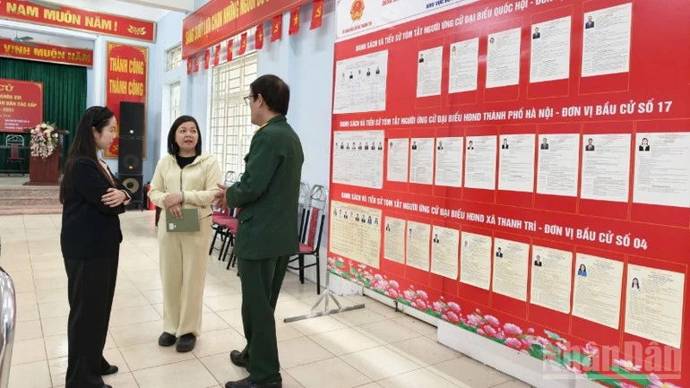 Hà Nội: Tăng cường giám sát, bảo đảm công tác bầu cử diễn ra đúng quy định Hà Nội: Tăng cường giám sát, bảo đảm công tác bầu cử diễn ra đúng quy định