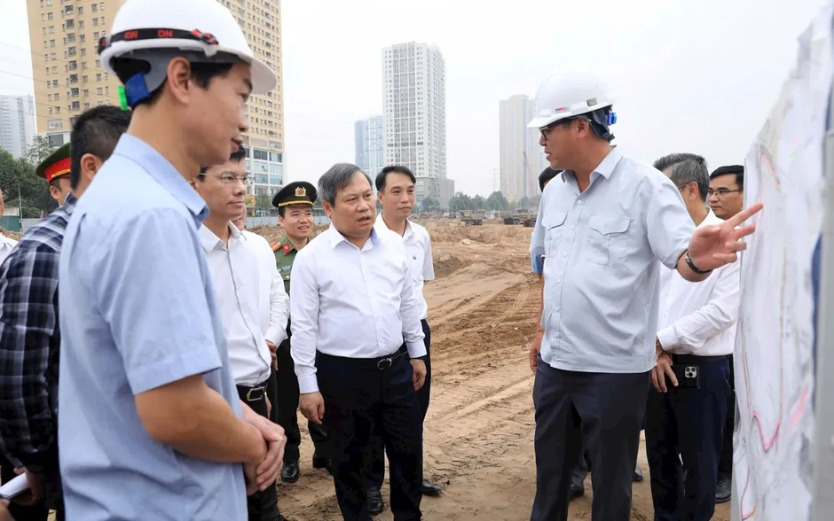 Hà Nội tăng tốc dự án chống ngập tiến độ xong trước mùa mưa 2026