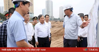 Hà Nội tăng tốc dự án chống ngập tiến độ xong trước mùa mưa 2026