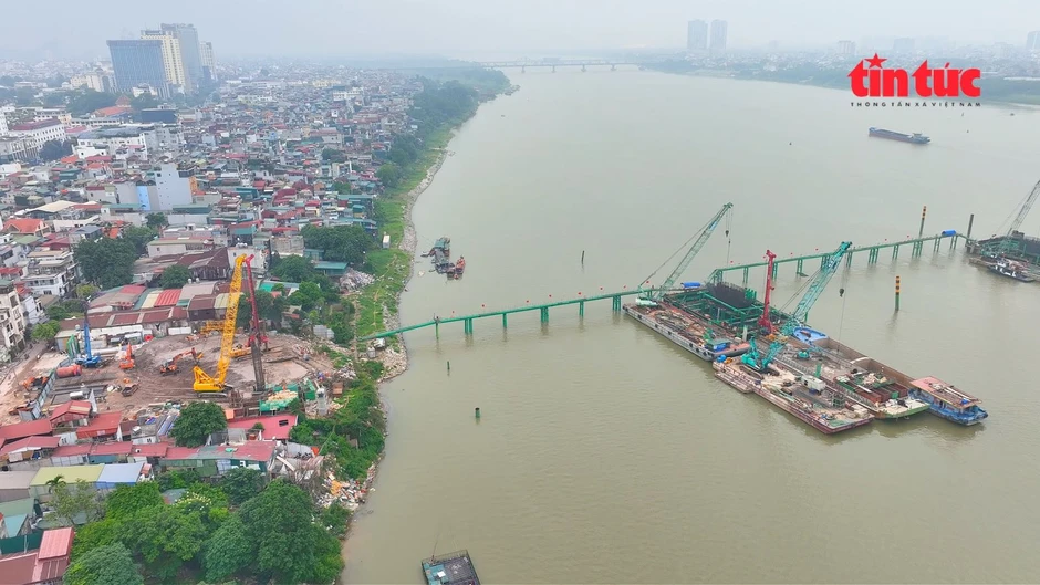 Hà Nội tăng tốc giải phóng mặt bằng thi công cầu Trần Hưng Đạo Hà Nội tăng tốc giải phóng mặt bằng thi công cầu Trần Hưng Đạo