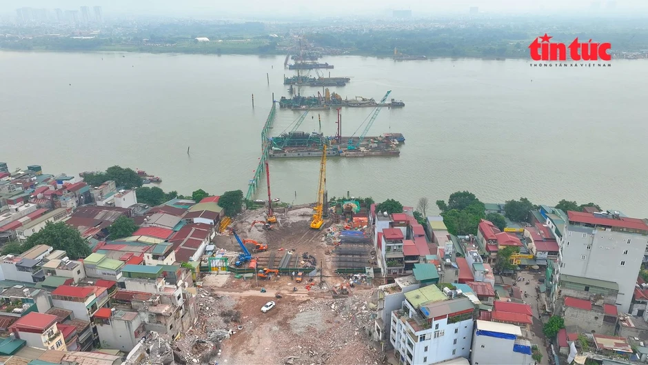 Hà Nội tăng tốc giải phóng mặt bằng thi công cầu Trần Hưng Đạo Hà Nội tăng tốc giải phóng mặt bằng thi công cầu Trần Hưng Đạo