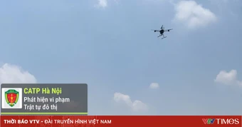 Hà Nội thí điểm sử dụng thiết bị bay không người lái giám sát an ninh trật tự