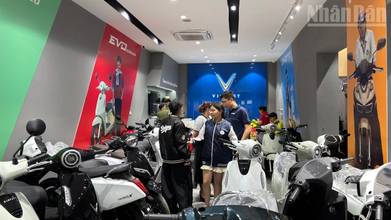 Hà Nội: Thị trường xe điện ghi nhận sức mua tăng mạnh