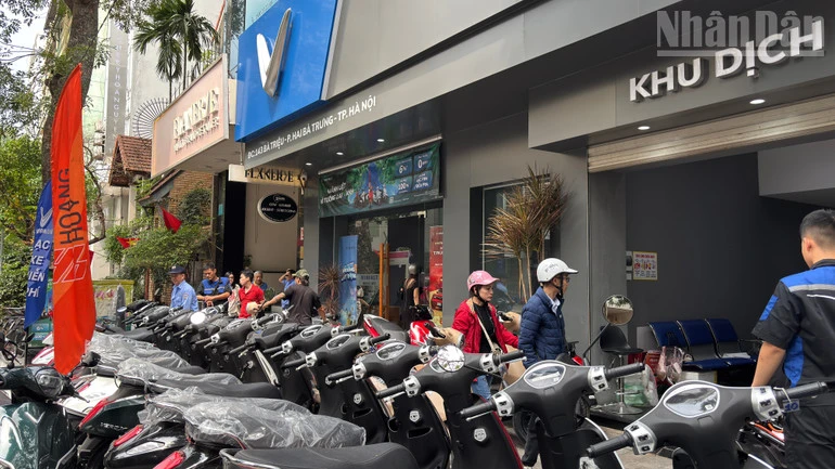Hà Nội: Thị trường xe điện ghi nhận sức mua tăng mạnh