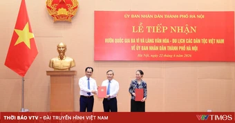 Hà Nội tiếp nhận Vườn quốc gia Ba Vì và Làng Văn hóa - Du lịch các dân tộc Việt Nam