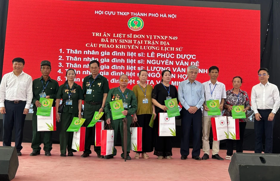 Hà Nội tri ân lực lượng thanh niên xung phong Hà Nội tri ân lực lượng thanh niên xung phong