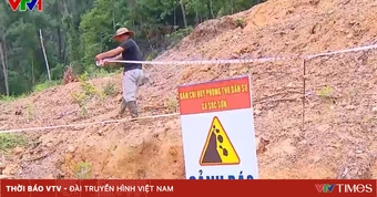 Hà Nội triển khai biện pháp ứng phó, xử lý sạt lở tại đền Sóc