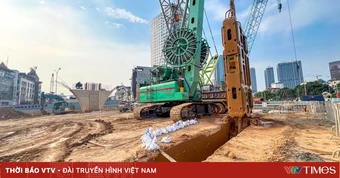 Hà Nội: Tuyến đường sắt đô thị số 5 chính thức thi công ngầm