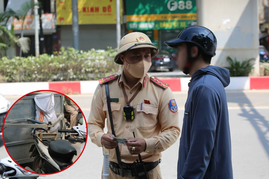 Hà Nội: Xử lý xe tự chế, xe chở hàng cồng kềnh trên Quốc lộ 6 Hà Nội: Xử lý xe tự chế, xe chở hàng cồng kềnh trên Quốc lộ 6