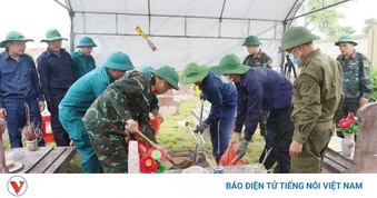 Hà Tĩnh khai quật, lấy mẫu ADN tại 63 phần mộ liệt sĩ chưa xác định danh tính