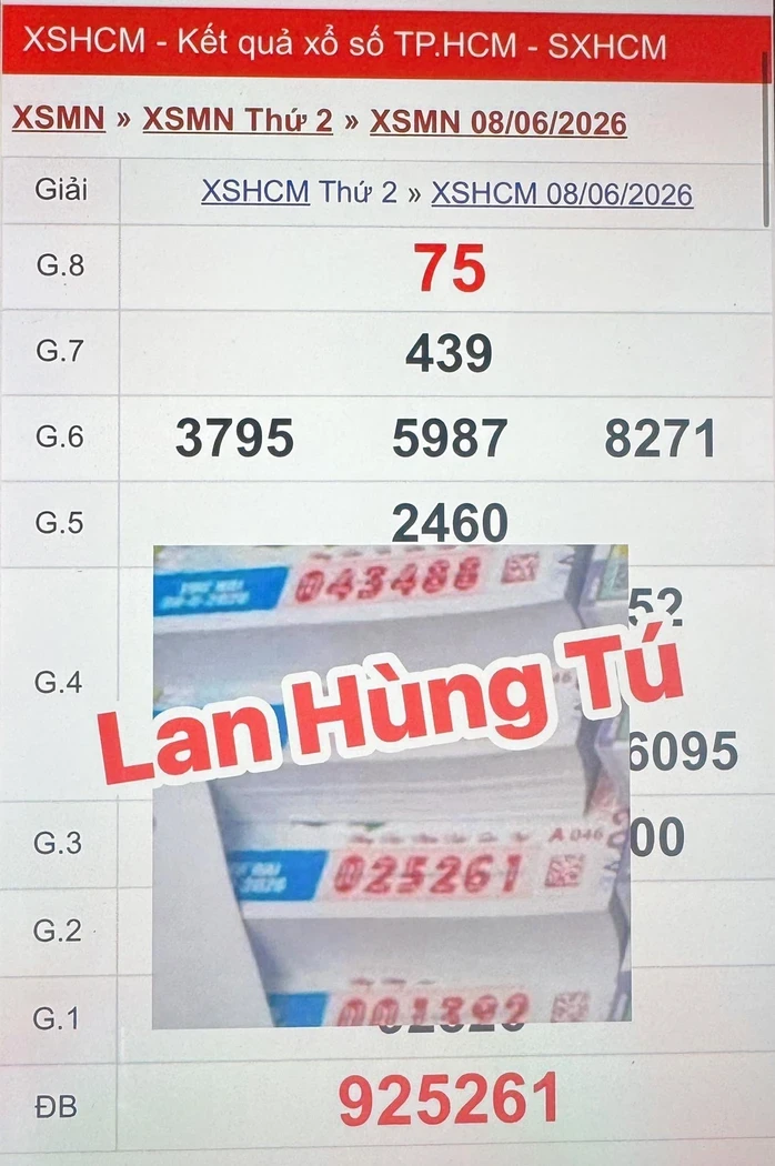 Hai cây vé xổ số miền Nam bất ngờ cùng trúng tại 1 tỉnh Hai cây vé xổ số miền Nam bất ngờ cùng trúng tại 1 tỉnh