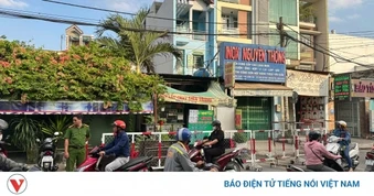 Hai mẹ con tử vong trong vụ cháy quán cơm chay ở TP.HCM