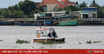 Hai người đàn ông rơi xuống sông Tiền mất tích sau tiệc sinh nhật trên tàu