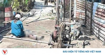 Hai người tử vong do điện giật khi thi công hàng rào ở Cà Mau