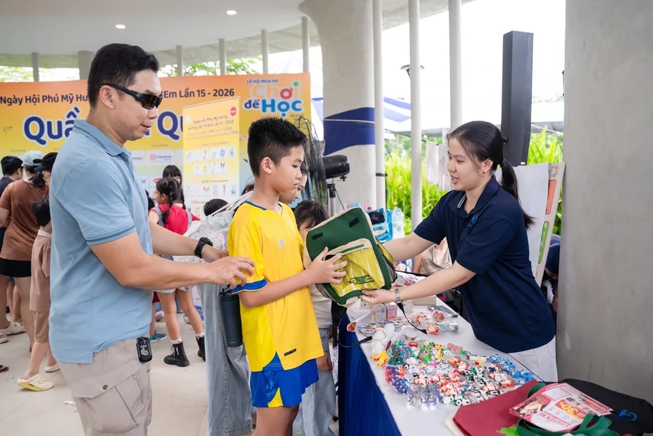Hàng ngàn lượt trẻ em tham gia Ngày hội ‘Phú Mỹ Hưng - Hướng về trẻ em’ 2026 Hàng ngàn lượt trẻ em tham gia Ngày hội ‘Phú Mỹ Hưng - Hướng về trẻ em’ 2026