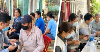 Hàng nghìn người dân TP.HCM được khám, theo dõi sức khỏe tại nhà
