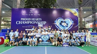 Hàng trăm bác sĩ, dược sĩ thi đấu giải pickleball gây quỹ mổ tim cho trẻ em nghèo