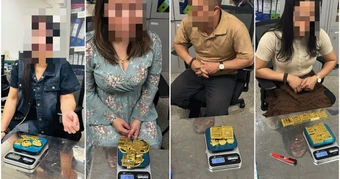 Hành khách giấu hơn 12 kg vàng miếng trong áo ngực và quần để mang vào Việt Nam