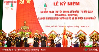 Hành trình 60 năm bảo vệ biển đảo Tổ quốc của Lữ đoàn 171 Hải quân