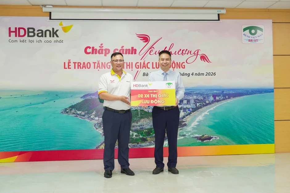 HDBank trao 27 tỷ đồng hưởng ứng Tháng Nhân đạo 2026 HDBank trao 27 tỷ đồng hưởng ứng Tháng Nhân đạo 2026