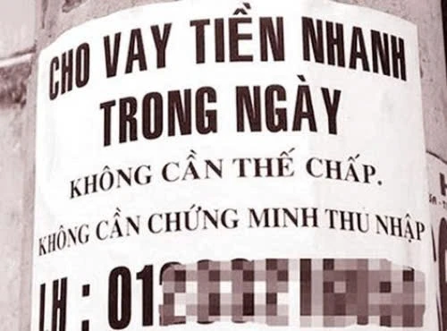 Hệ lụy từ “Tín dụng đen” len lỏi trong giới trẻ học đường: Dễ vay - Khó thoát Hệ lụy từ “Tín dụng đen” len lỏi trong giới trẻ học đường: Dễ vay - Khó thoát