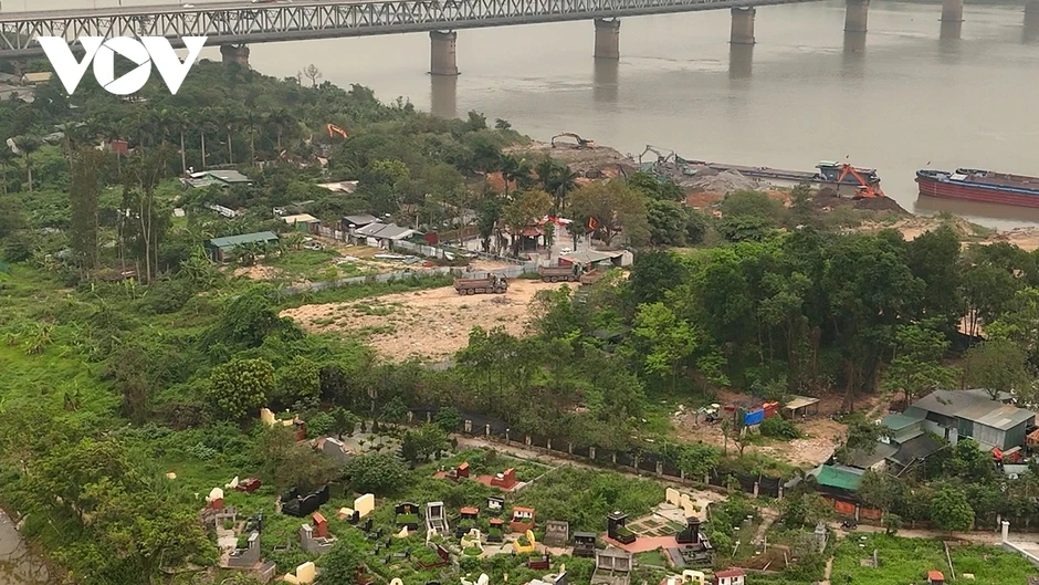Hiện trạng khu đất 20ha xây công viên đầu tiên tại Trục Đại lộ cảnh quan sông Hồng