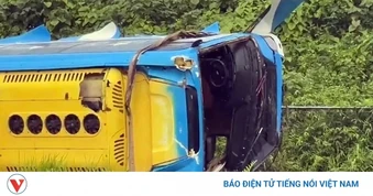 Hiện trường vụ tai nạn nghiêm trọng khiến 4 người tử vong ở Pháp Vân - Cầu Giẽ
