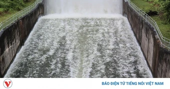 Hồ Núi Cốc xả lũ từ 11h30 phút trưa 10/7, cảnh báo vùng hạ du sông Công