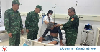 Hỗ trợ cấp cứu, điều trị cho ngư dân gặp nạn trên biển Bạch Long Vỹ