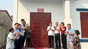 Hỗ trợ xóa nhà tạm, nhà dột nát cho con đẻ người hoạt động kháng chiến bị nhiễm chất độc hóa học