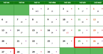 Hoán đổi để nghỉ 9 ngày liên tiếp dịp Giỗ Tổ, 30-4 và 1-5: Bộ Nội vụ nói gì?