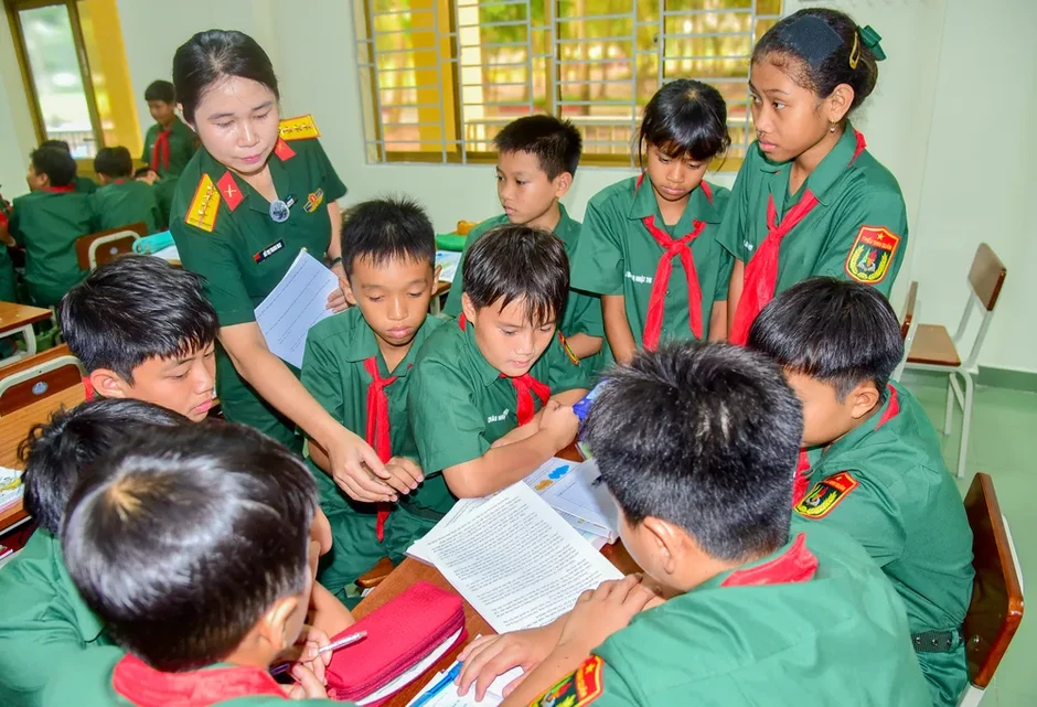 Học tốt, rèn nghiêm, vui tuổi học trò ở Trường Thiếu sinh quân miền Nam Học tốt, rèn nghiêm, vui tuổi học trò ở Trường Thiếu sinh quân miền Nam