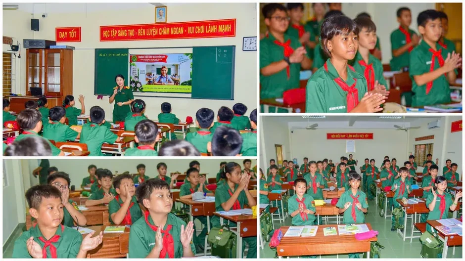 Học tốt, rèn nghiêm, vui tuổi học trò ở Trường Thiếu sinh quân miền Nam Học tốt, rèn nghiêm, vui tuổi học trò ở Trường Thiếu sinh quân miền Nam