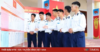 Học viện Hải quân "số hóa" công tác tuyên truyền bầu cử cho học viên trẻ