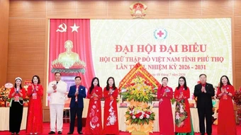 Hội Chữ thập đỏ tỉnh Phú Thọ phối hợp hỗ trợ xây mới 813 căn nhà cho các hộ gia đình khó khăn