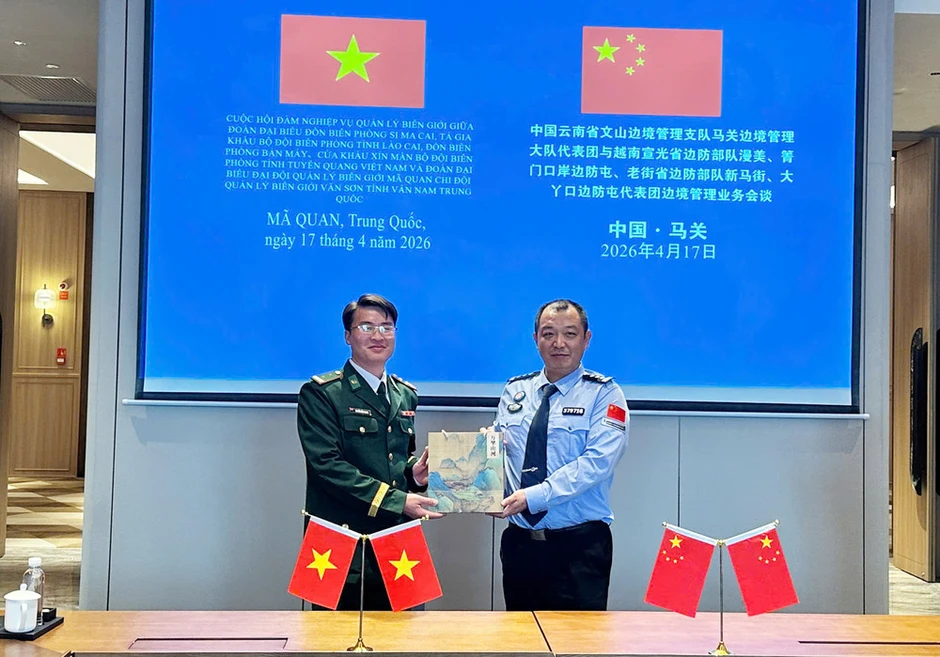 Hội đàm nghiệp vụ quản lý biên giới Việt Nam-Trung Quốc Hội đàm nghiệp vụ quản lý biên giới Việt Nam-Trung Quốc